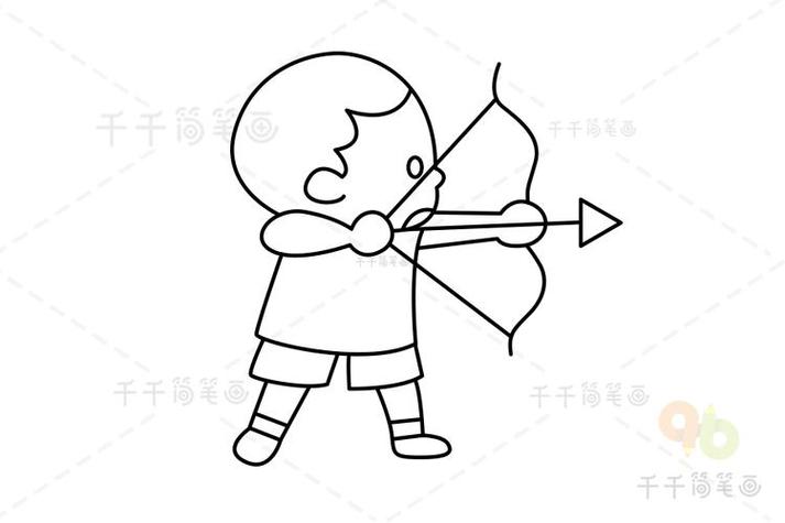 怎么画简笔画小人