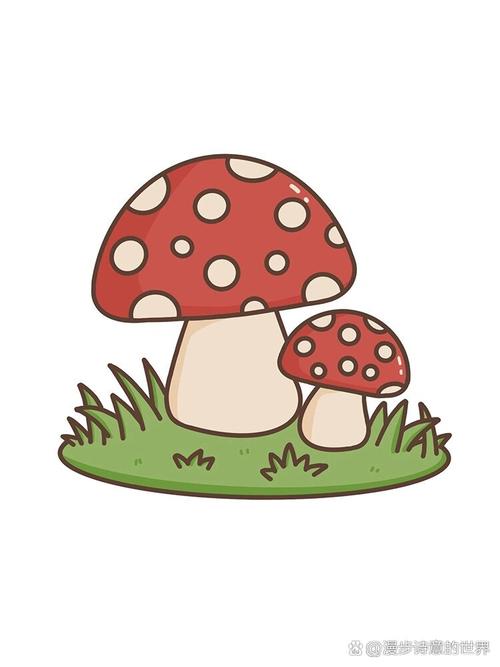 蘑菇怎么涂色
