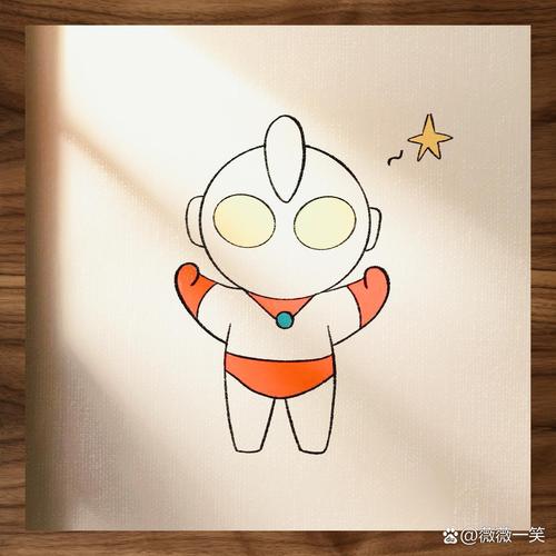 奥特曼的手怎么画