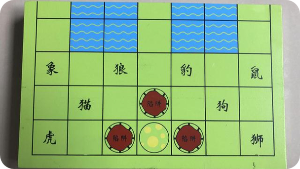 兽棋棋盘怎么画