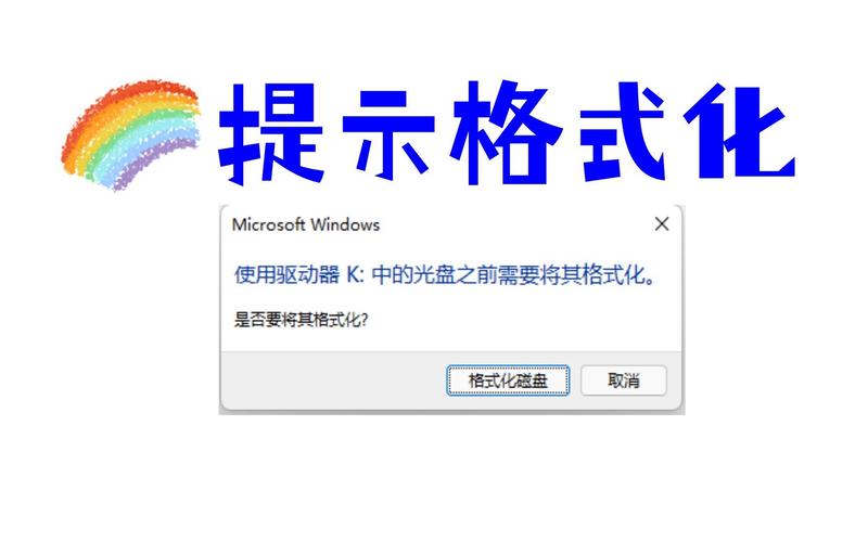 格式化u盘提示前使用要打开吗_显示使用u盘前要格式化_u盘提示使用前要格式化