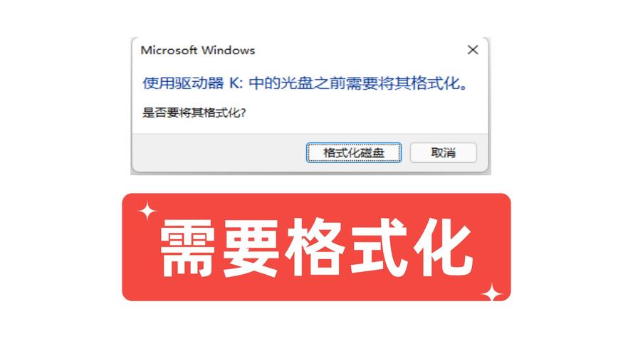 显示使用u盘前要格式化_格式化u盘提示前使用要打开吗_u盘提示使用前要格式化