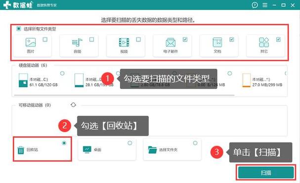 电脑回收站文件恢复_回收站恢复的文件去哪了_电脑回收站数据恢复
