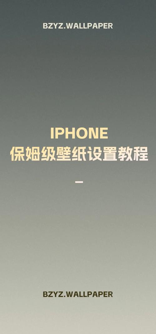 苹果手机如何调壁纸尺寸