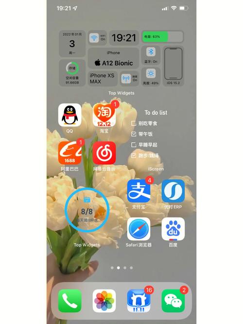 苹果手机大图如何当桌面