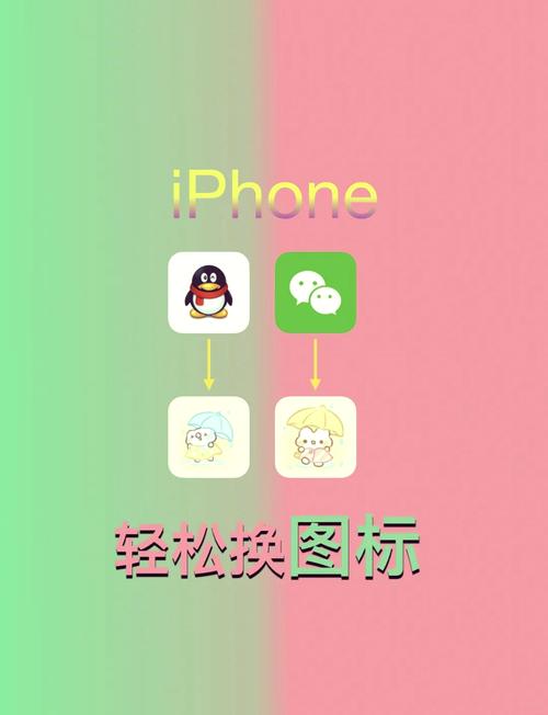 苹果如何换手机封面图标