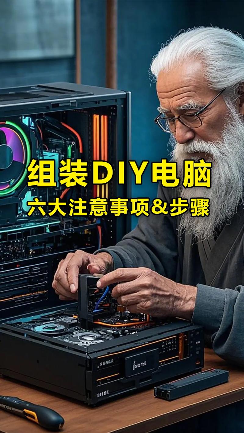 自己如何组装电脑主机