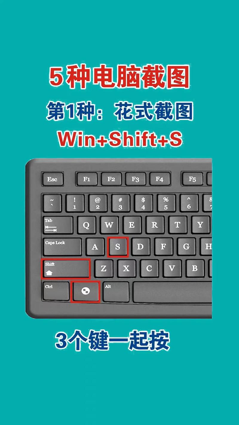 如何部分截图电脑
