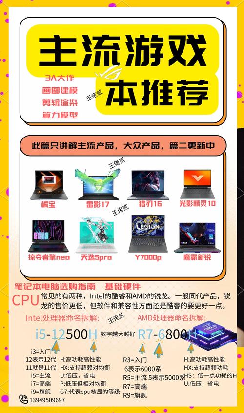 如何选购笔记本电脑游戏