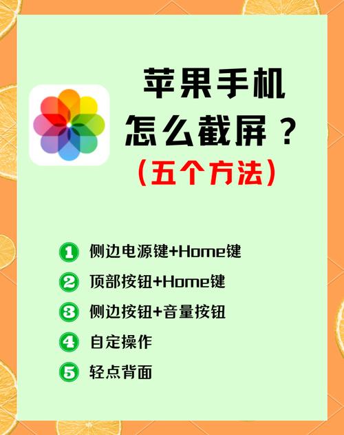 我的苹果手机如何截屏呢