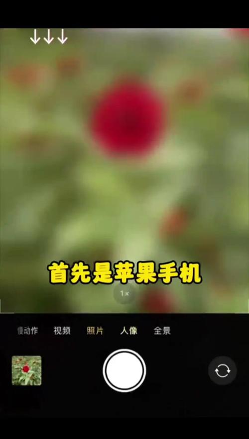 苹果手机如何冷屏拍照片