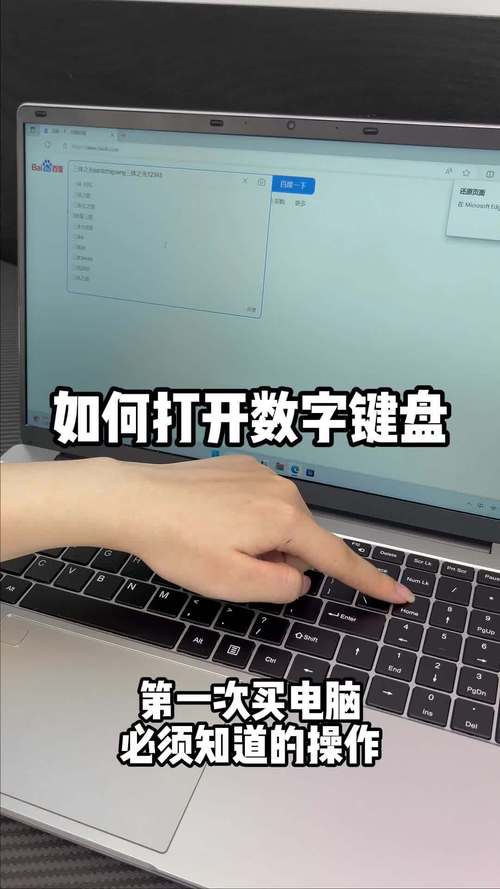 如何打开电脑的小键盘