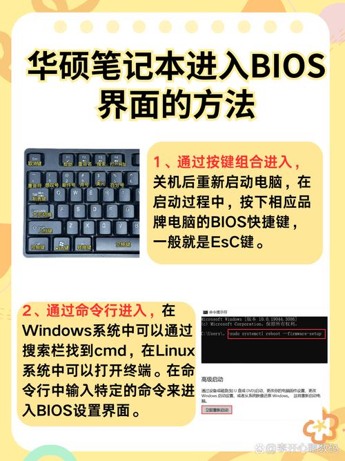 asus电脑如何进入bios