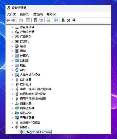 电脑如何设置摄像头