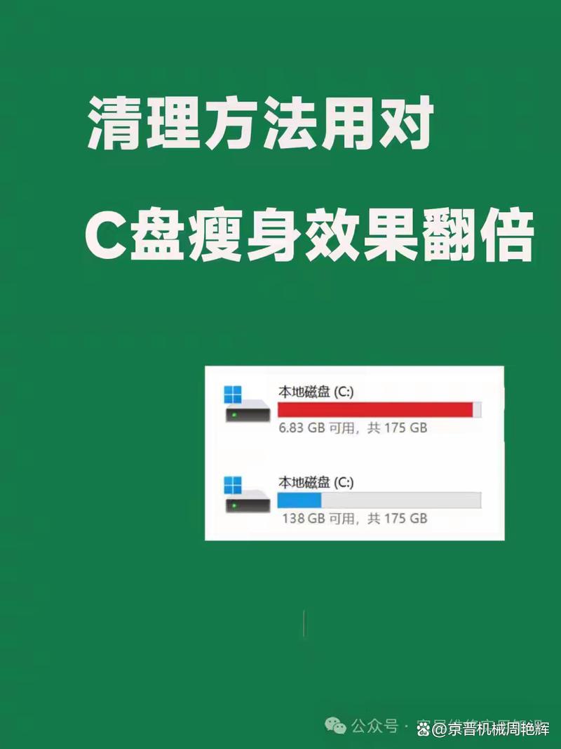 如何让电脑c盘瘦身