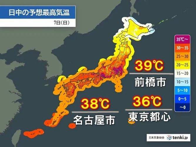 41.2摄氏度 日本高温创新纪录