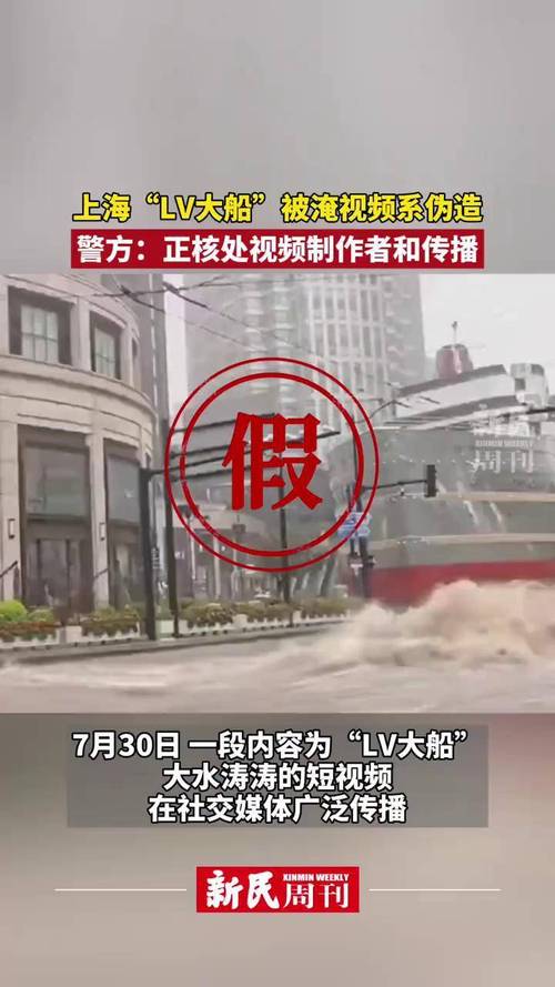 LV大船被淹?6人造谣被拘