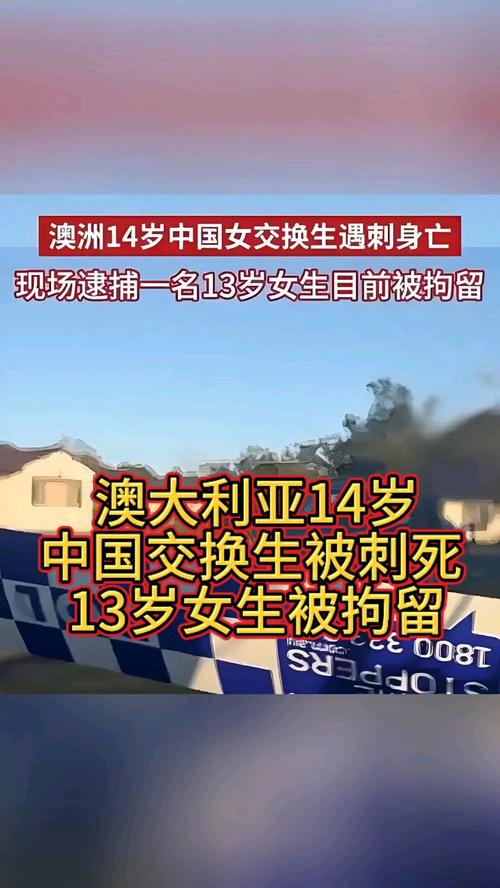 14岁中国交换生被刺死 13岁女生被拘