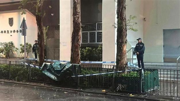 香港湾仔一街道发现无头尸体