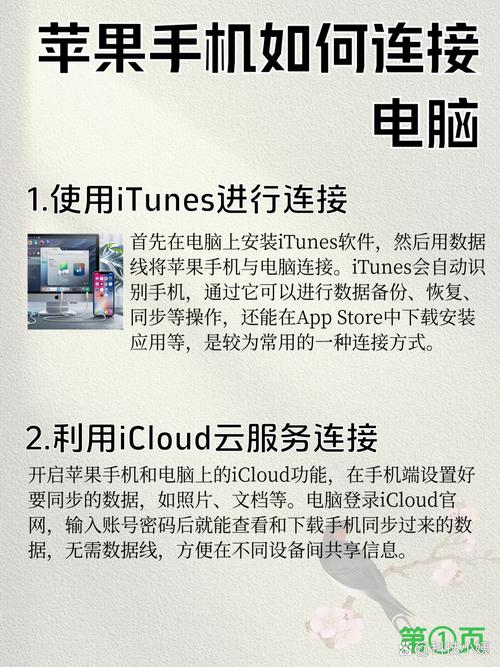 电脑如何连接苹果4s