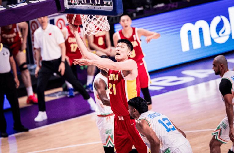 中国男篮大胜印度夺2连胜