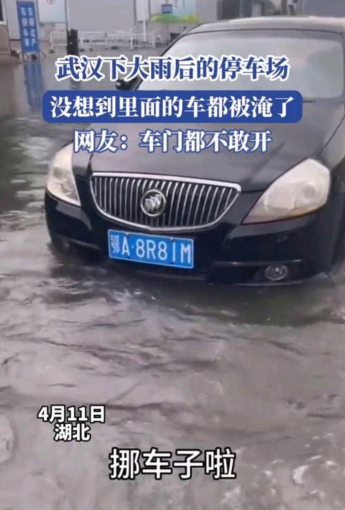 洪水1分钟冲走10多辆车清空停车场