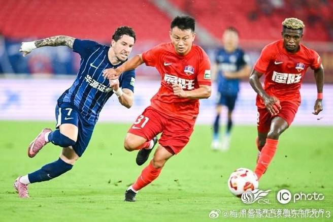 梅州客家2-1武汉三镇