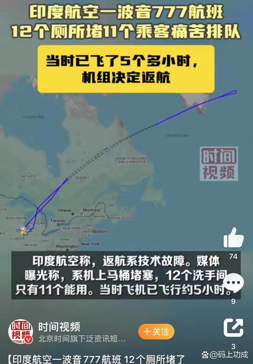 印度航空9月起停飞德里至华盛顿航线