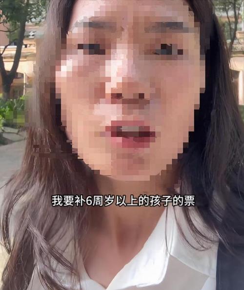 女子带4个娃坐高铁被要求补3张票