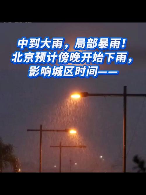 #北京又双叒叕开启下雨模式#