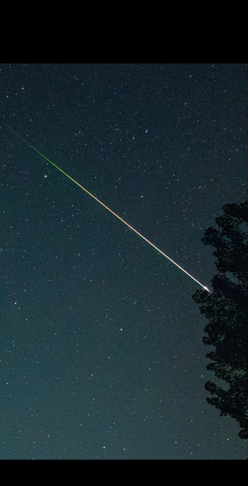 一起看英仙座流星雨