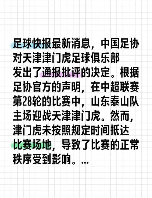 中国足协:津门虎进球被吹为误判