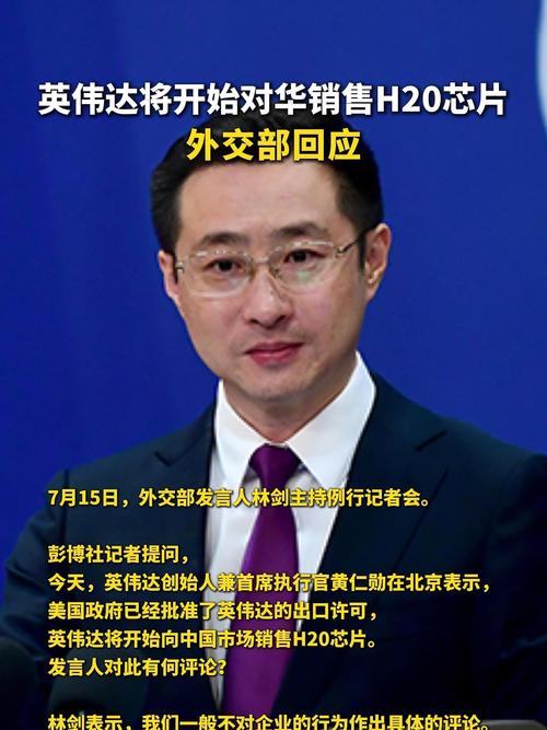 英伟达暂停H20芯片生产 外交部回应