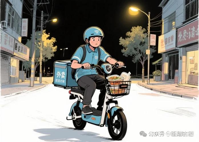 年轻人下班送外卖 有人月入3000元