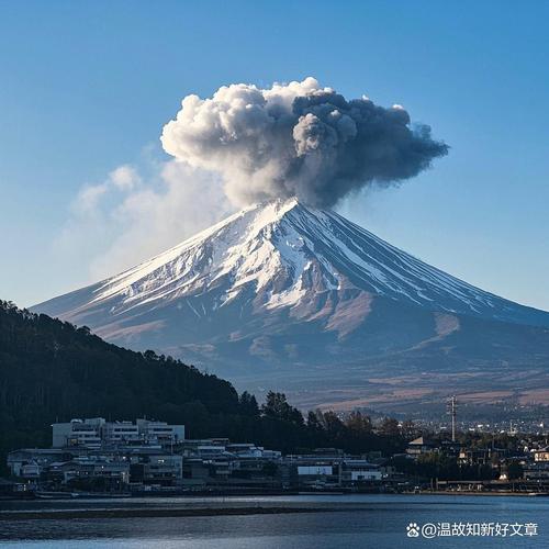 日本公布富士山喷发模拟画面