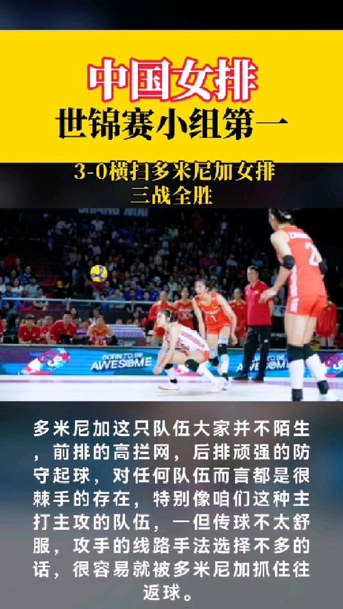 中国女排世锦赛小组第一