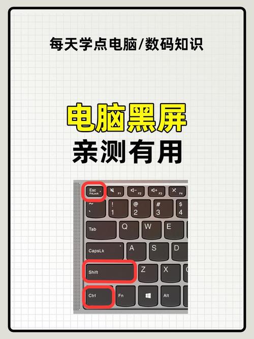 电脑如何快速黑屏