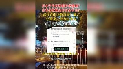 武汉警方:双胞胎学生跳楼系谣言