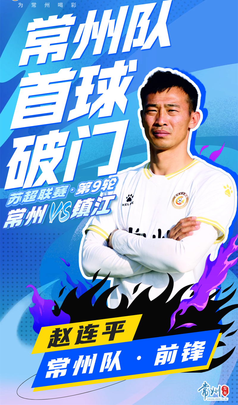 常州连续两场苏超进球