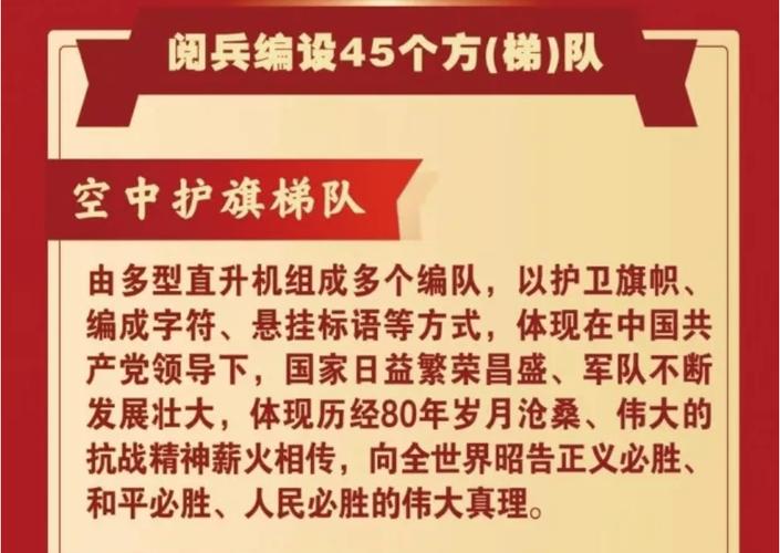 九三阅兵 具体安排来了
