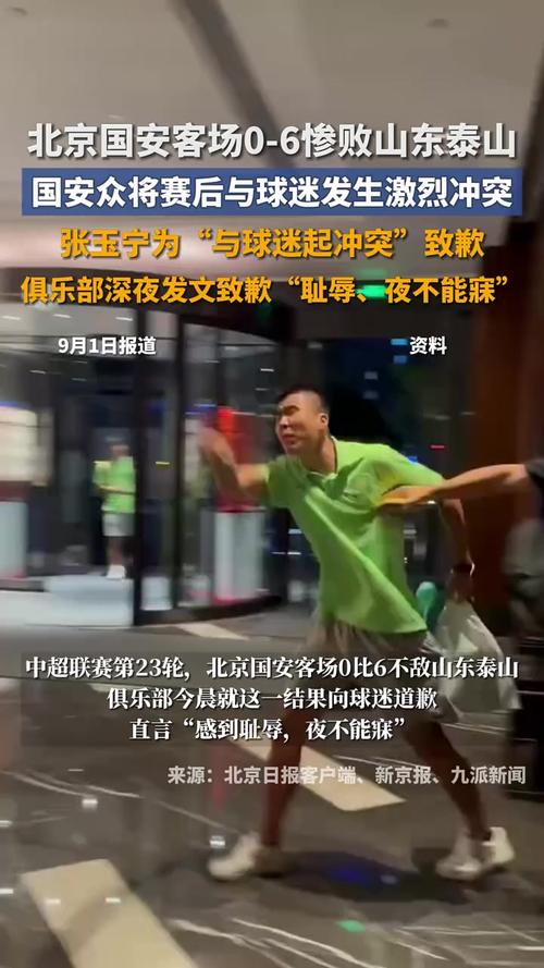 张玉宁为“与球迷起冲突”致歉