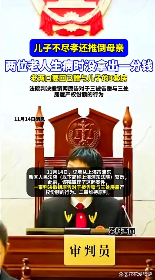 老太与儿子因房款对簿公堂 法院判了