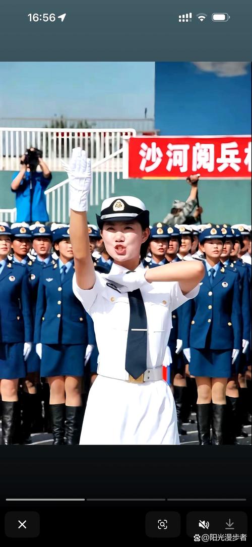 阅兵场上英姿飒爽 彩排花絮活泼开朗