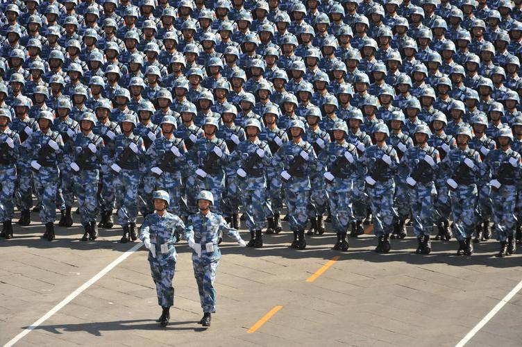 阅兵多个画面首次公开