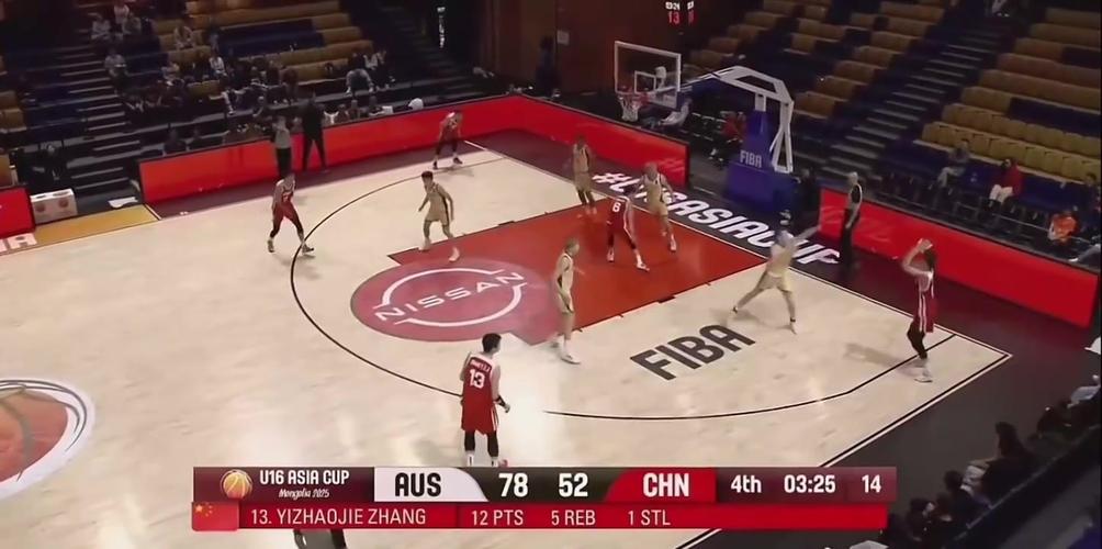 U16男篮亚洲杯中国队亚军收官