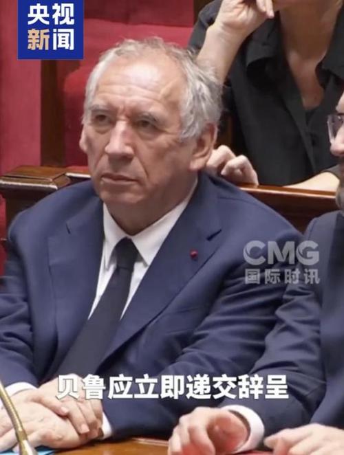 法国总统马克龙接受总理贝鲁辞呈