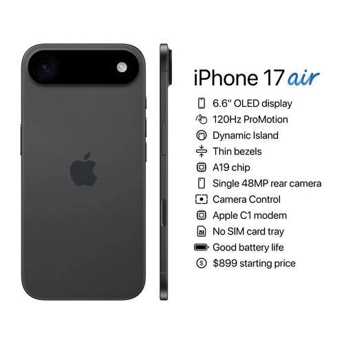iPhone Air真机体验来了 到底有多薄