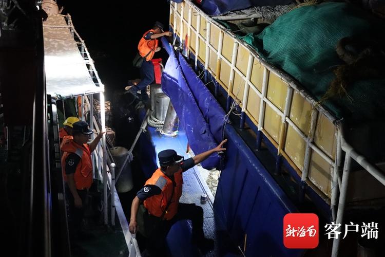 海南三天查获6艘涉嫌非法捕捞渔船