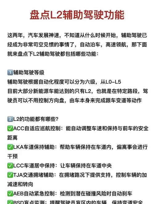 L2级辅助驾驶迎来强制国标