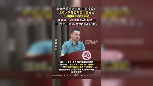 任羽中系主动投案 曾是四川文科状元